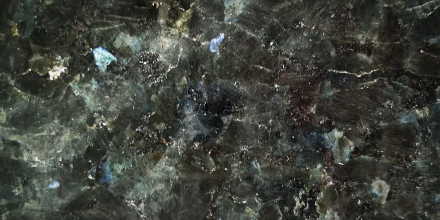 Polished Emerald Pearl granite