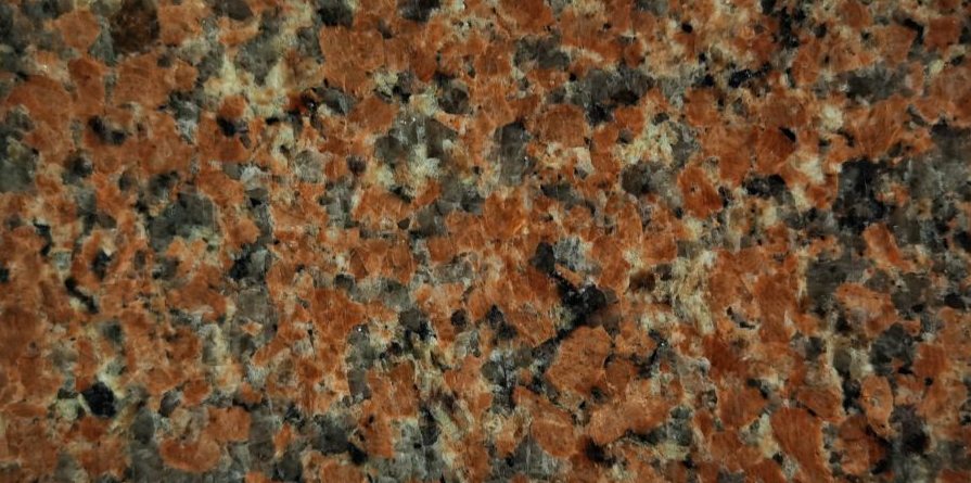 Polished Island Red granite